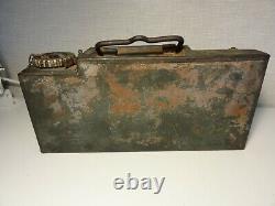 WW2 WWII GERMAN Water Box for MG 08 15 WW1 WW2 Reich Military Original 1936