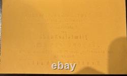 WW2 WWII German Cinema Ticket Rare Original Europa Erwache 1938