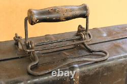 WW2 WWII German Grenade Smoke Box M24 Original SS Steel Rare Battlefield