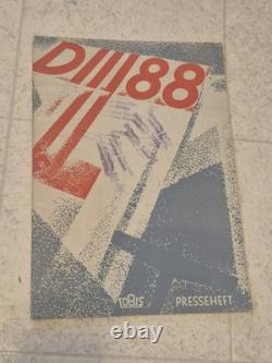 WW2 WWII German Original 1939 war movie Press Kit booklet Luftwaffe DIII 88 rare