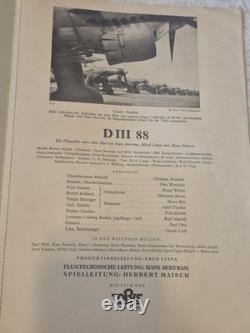 WW2 WWII German Original 1939 war movie Press Kit booklet Luftwaffe DIII 88 rare