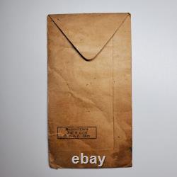 WW2 WWII German Original wound badge paper sleeve bag envelope rare maker Wien