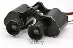 WW2 WWII German Wehrmacht Carl Zeiss Binoculars Waffenamt Bakelite case 1937