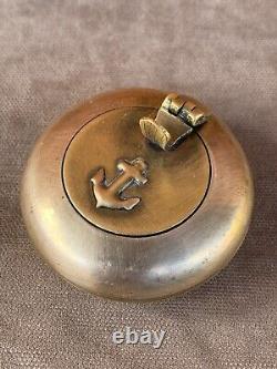 WW2. WWII. German bosun's pocket ashtray Kriegsmarinne. Wehrmacht