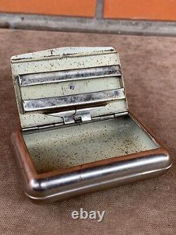 WW2. WWII. German cigarette case. Wehrmacht