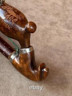 WW2. WWII. German huntsman's pipe. Wehrmacht