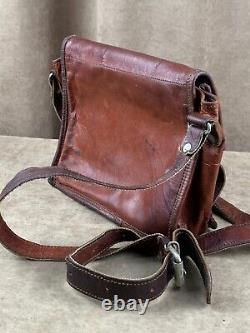 WW2. WWII. German leather personal bag. Wehrmacht