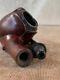 WW2. WWII. German smoking pipe, handmade. Wehrmacht