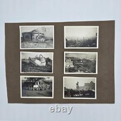 WW2 WWII Original German Barbarossa Russia attack album photographs photos Lenin
