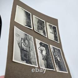 WW2 WWII Original German Barbarossa Russia attack album photographs photos Lenin