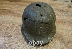WW2 WWII Original German Helmet M35