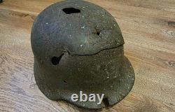 WW2 WWII Original German Helmet M35