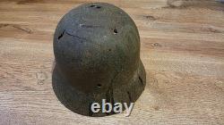 WW2 WWII Original German Helmet M35