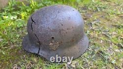 WW2 WWII Original German Helmet M40