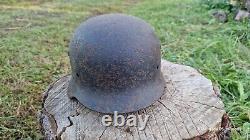 WW2 WWII Original German Helmet M40