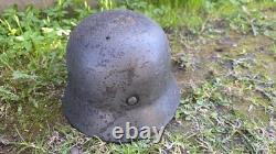 WW2 WWII Original German Helmet M40