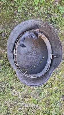 WW2 WWII Original German Helmet M40