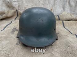 WW2 WWII Original German helmet M35/64