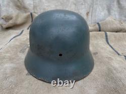 WW2 WWII Original German helmet M35/64