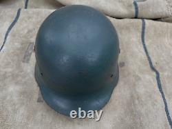 WW2 WWII Original German helmet M35/64