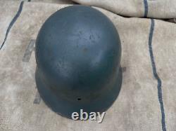 WW2 WWII Original German helmet M35/64