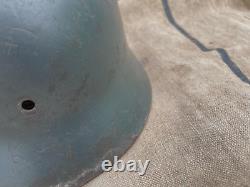 WW2 WWII Original German helmet M35/64