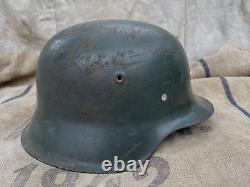 WW2 WWII Original German helmet M42/64