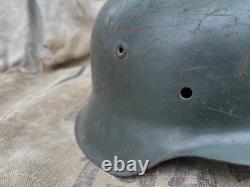 WW2 WWII Original German helmet M42/64