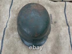 WW2 WWII Original German helmet M42/64