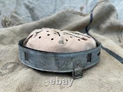 WW2 WWII Original German helmet Steel liner Size 64/56 1943