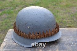 WW2 WWII Original German relic from the battlefield Artifacts, Helmet, M42