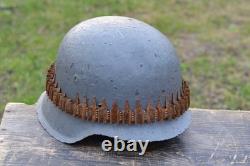 WW2 WWII Original German relic from the battlefield Artifacts, Helmet, M42