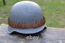 WW2 WWII Original German relic from the battlefield Artifacts, Helmet, M42