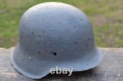 WW2 WWII Original German relic from the battlefield Artifacts, Helmet, M42