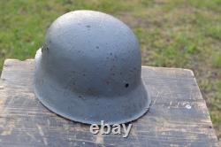 WW2 WWII Original German relic from the battlefield Artifacts, Helmet, M42