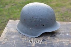 WW2 WWII Original German relic from the battlefield Artifacts, Helmet, M42