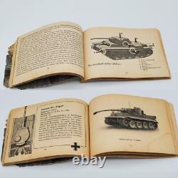 WW2 WWII Original German tank Panzer manual Die Panzertruppen illustrated guide