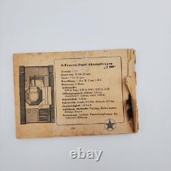 WW2 WWII Original German tank Panzer manual Die Panzertruppen illustrated guide