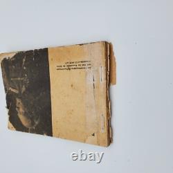 WW2 WWII Original German tank Panzer manual Die Panzertruppen illustrated guide