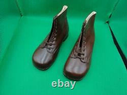 WW2 WWII Rare original german Boys Shoes'Trommler' in Box 27