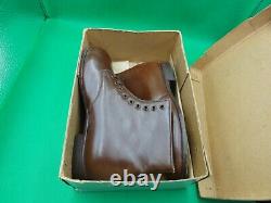 WW2 WWII Rare original german Boys Shoes'Trommler' in Box 27