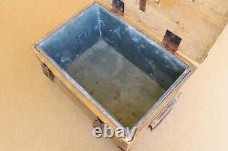 WW2 WWII Wehrmacht German Military Army Box Crate Chest Nebellicht Dated 1942