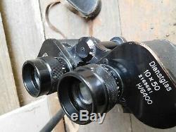 WW2 Wehrmacht German Army Military Issue Binoculars 10x50 Dienstglas Carl Zeiss