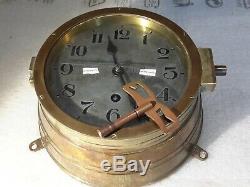 WW2 german kriegsmarine U-Boat clock watch original rare bordure waffenamt