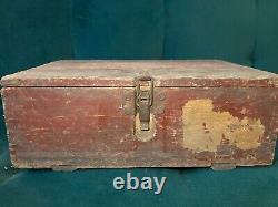 WW2 german wooden ammo case box 7.92 mm cartridges to MG42 dated 1944 WWII rare