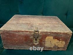 WW2 german wooden ammo case box 7.92 mm cartridges to MG42 dated 1944 WWII rare