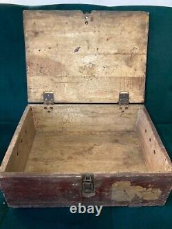 WW2 german wooden ammo case box 7.92 mm cartridges to MG42 dated 1944 WWII rare