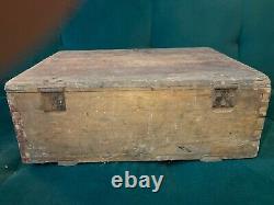 WW2 german wooden ammo case box 7.92 mm cartridges to MG42 dated 1944 WWII rare