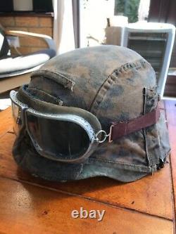 WW2 original German Helmet shell display piece