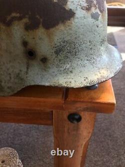 WW2 original German Helmet shell display piece